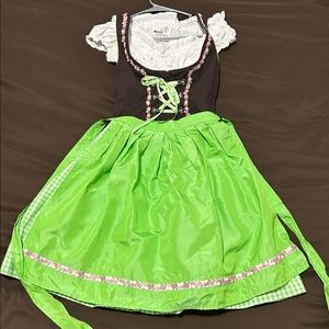 Authentic German Drindl Dress Oktoberfest
